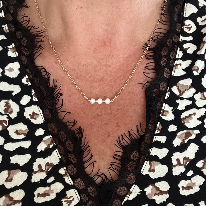 Pērļu kaklarota Trīs Vēlmes