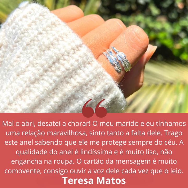 Eņģeļa spalvas gredzens