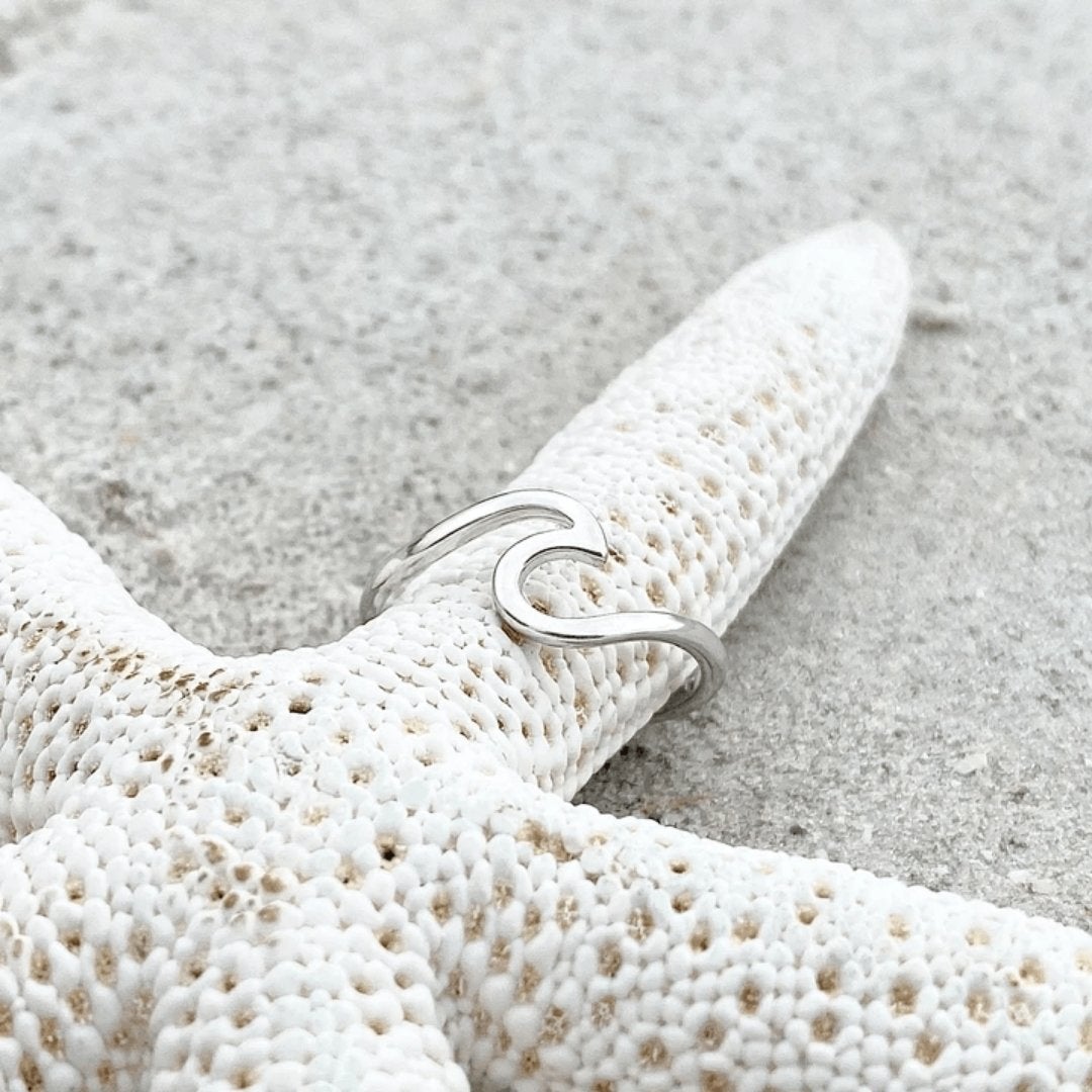 Anel Sudraba Onda do Mar