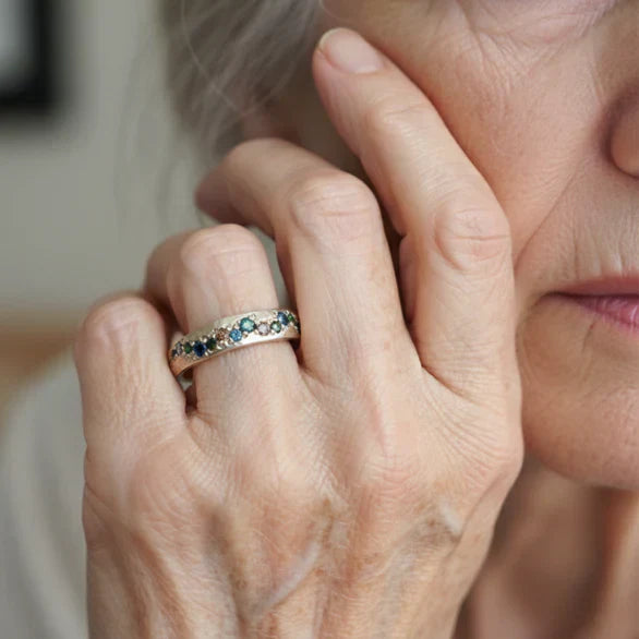 Anel Vintage Dourado