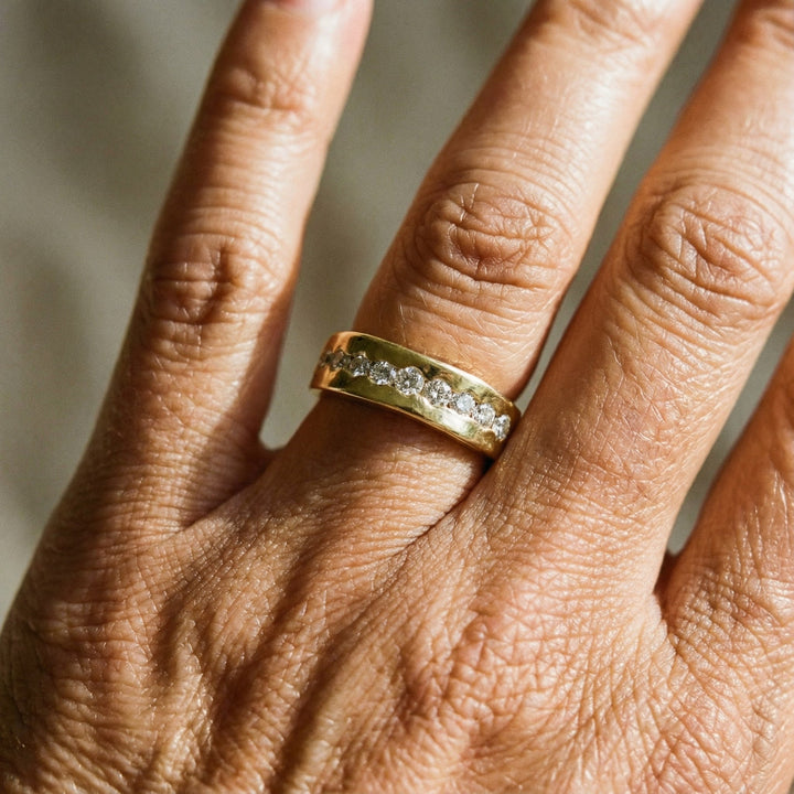 Vintage gredzens ar zirkoniju