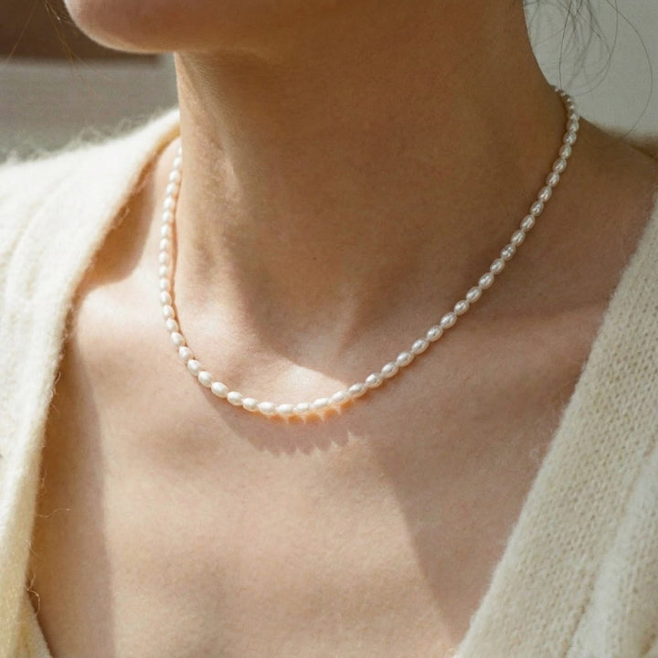 Elegants Pērļu Kaklarota