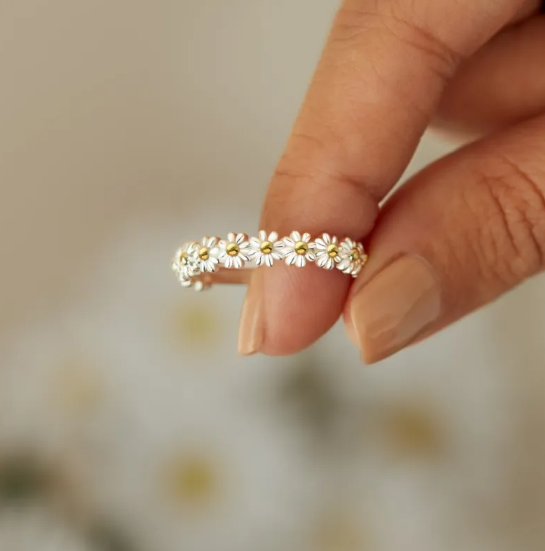 Mazā Margaritas gredzens sudrabā