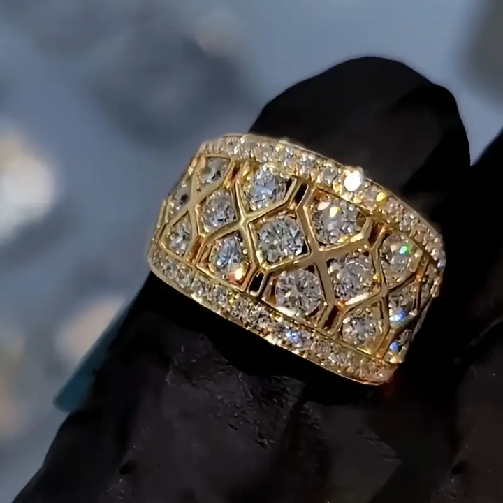 Spīdīga Dzeltenā Gredzens